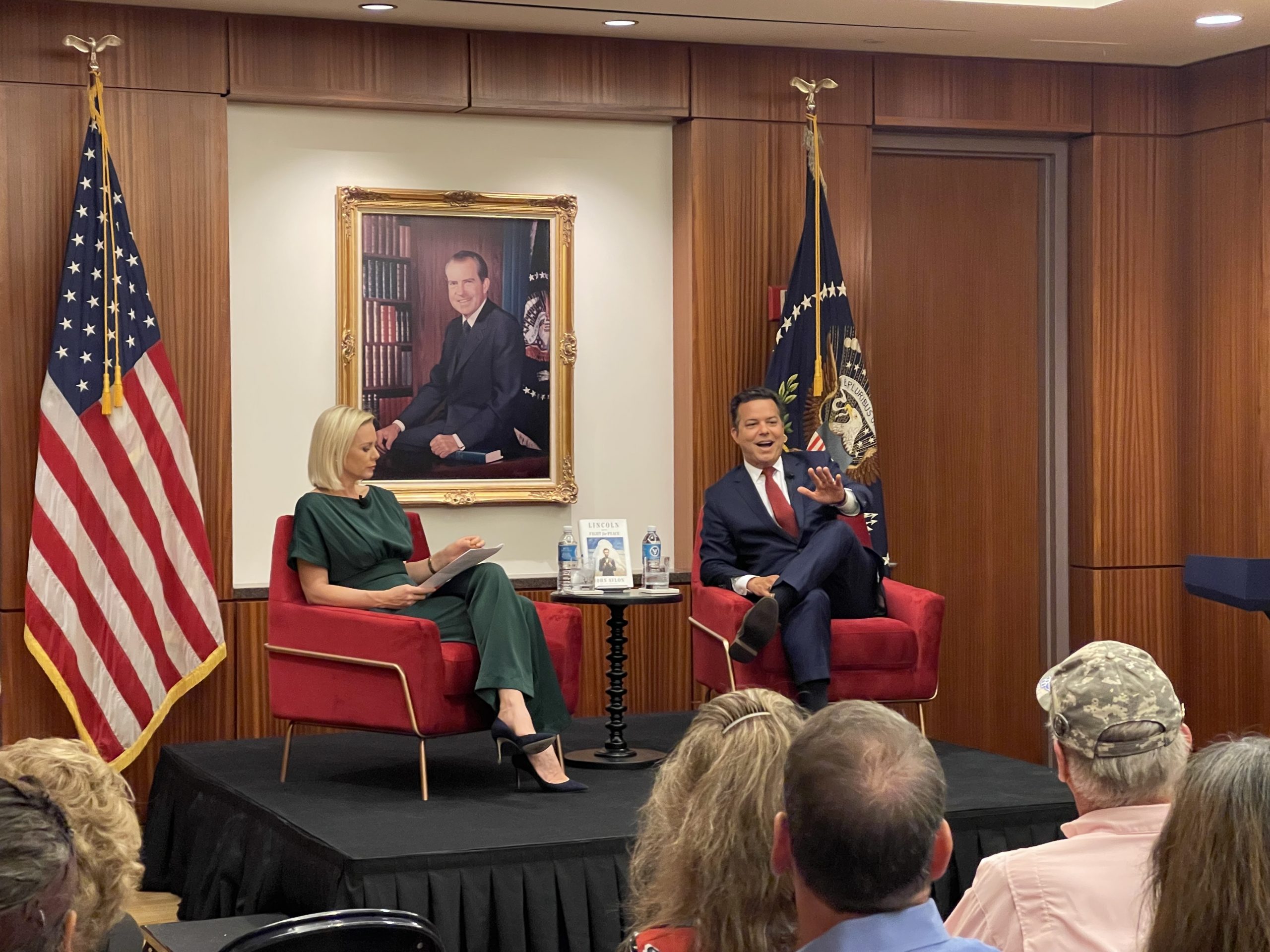 John Avlon presents is latest book with wife Margaret Hoover
