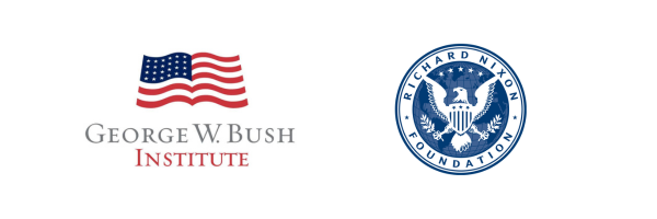 Bush and Nixon logos