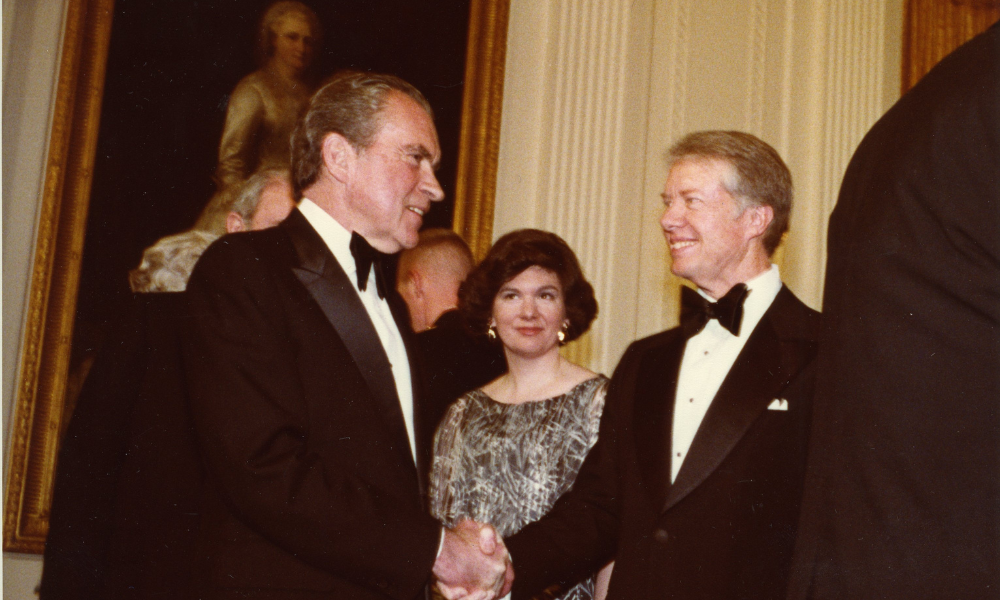 STATEMENT BY TRICIA NIXON COX AND JULIE NIXON EISENHOWER ON THE PASSING OF PRESIDENT JIMMY CARTER