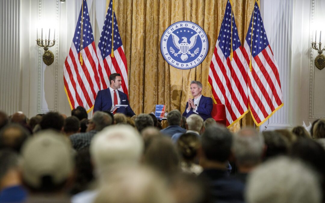 Douglas Murray Talks Israel, Iran, and Why Civics Education Is Key to the West’s Future to a Sold-Out Crowd at the Nixon Library